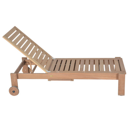 Cupe Ahşap Şezlong